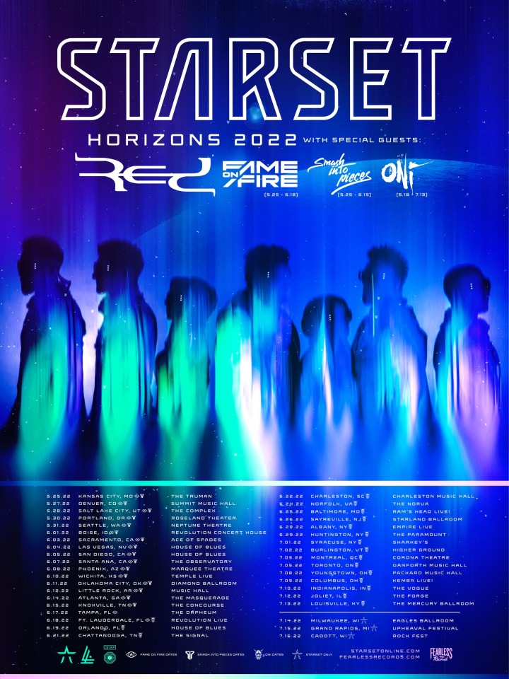 Starset Summer 2022 Tour